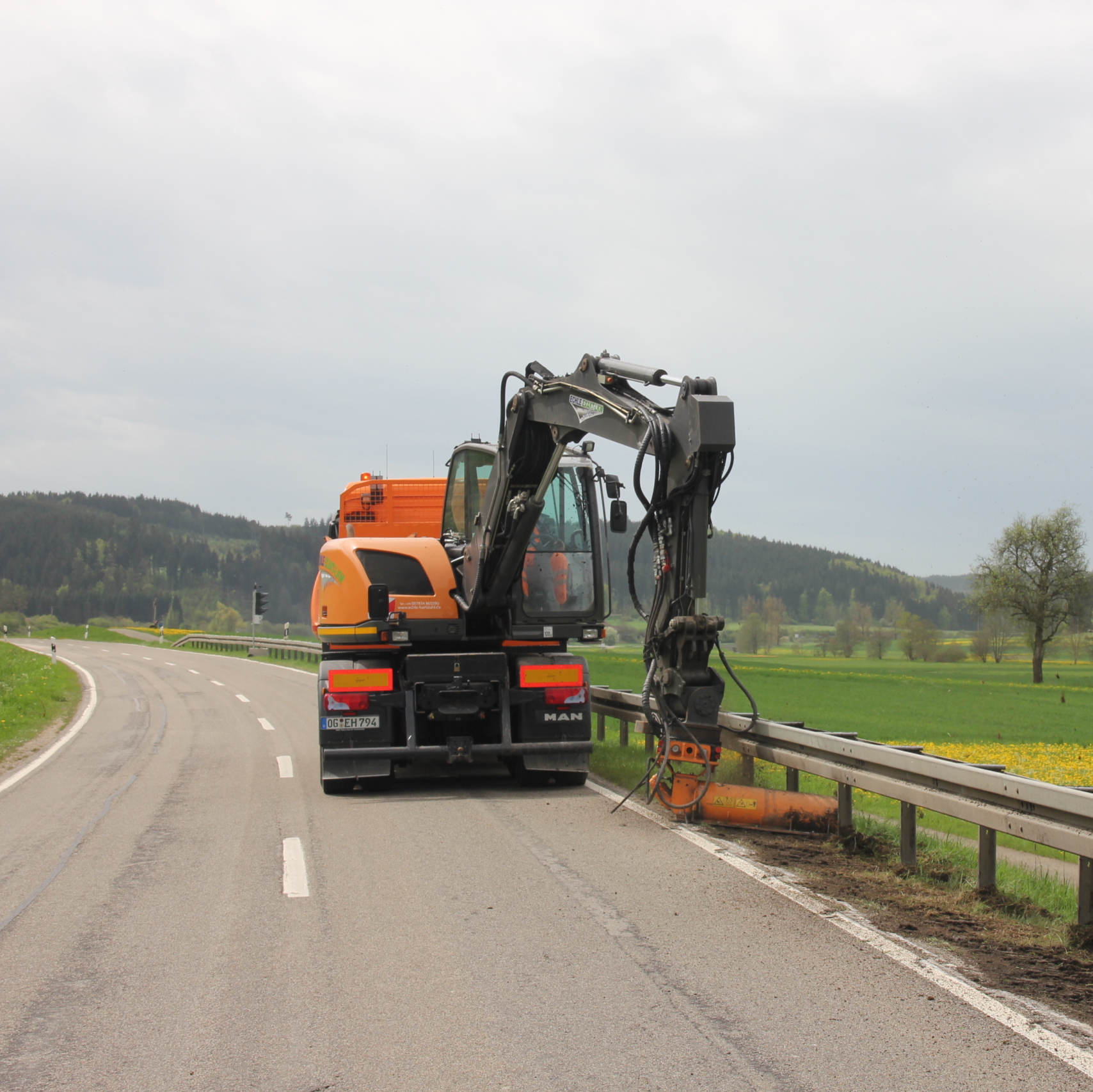 LKW-Kran LKW-Bagger