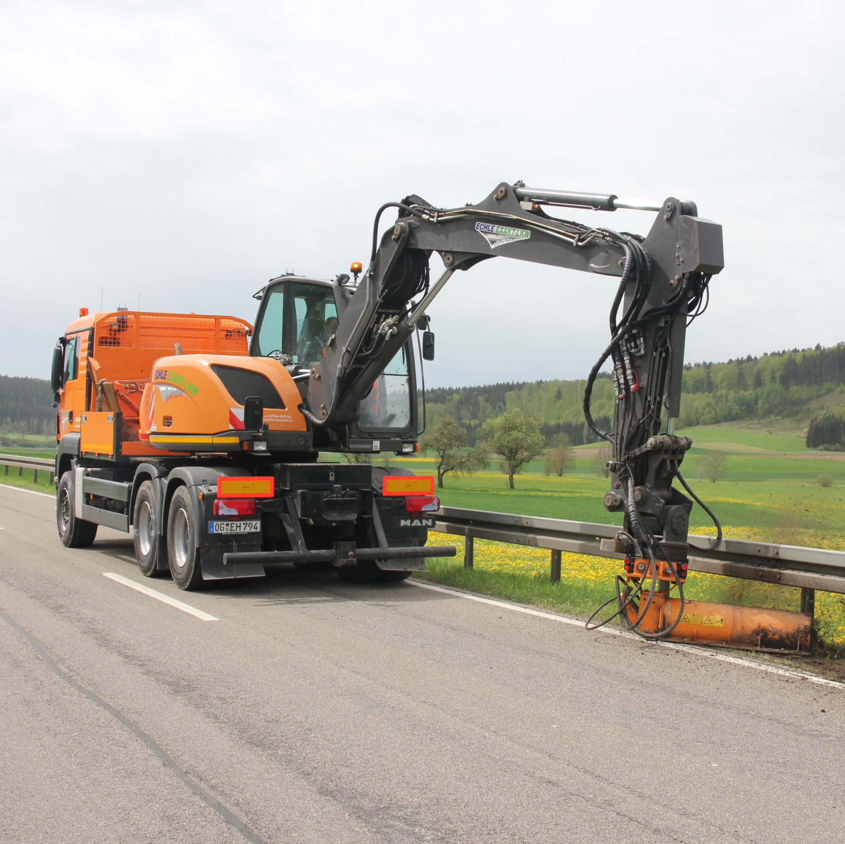 LKW-Kran LKW-Bagger