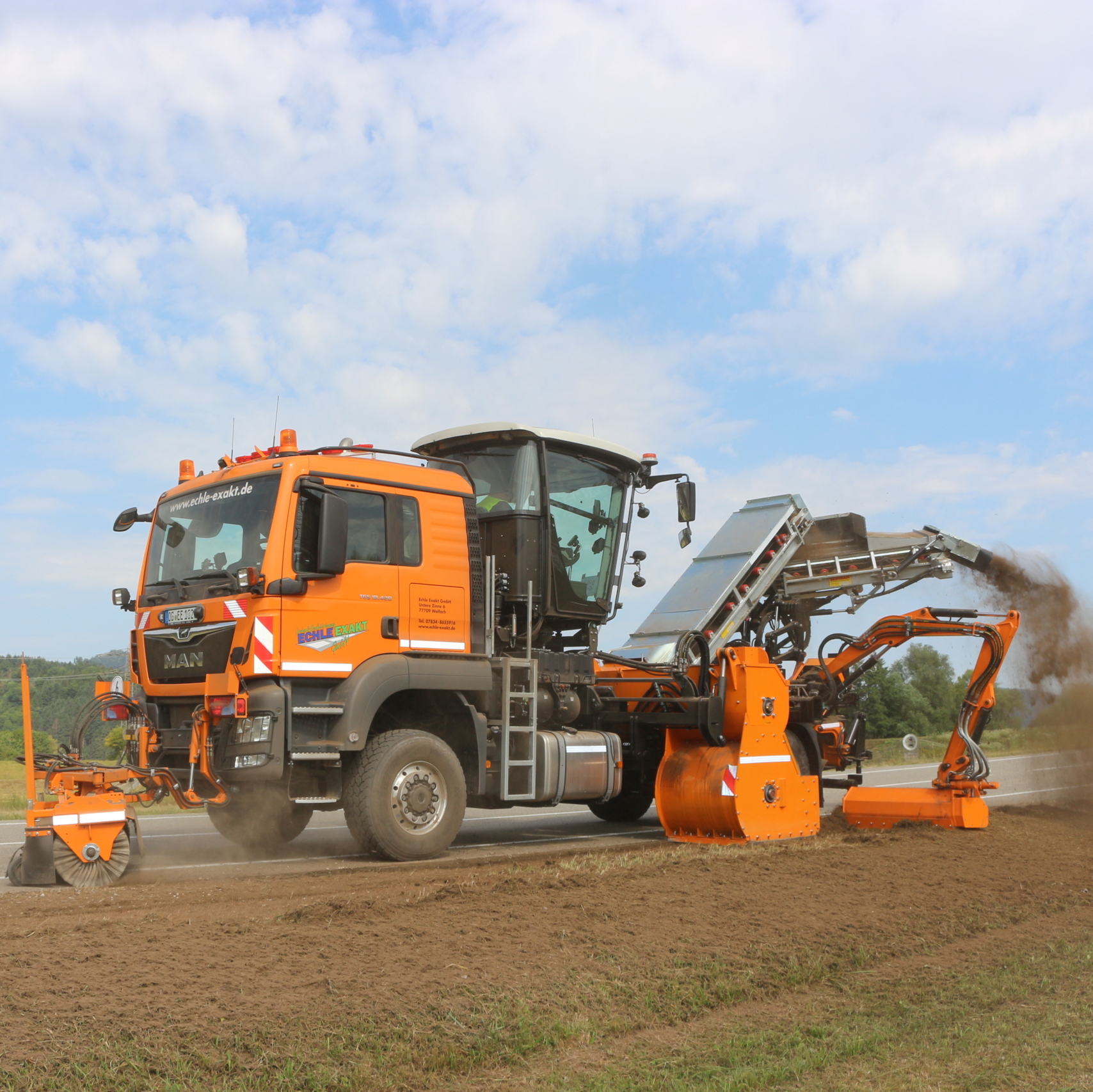 LKW-Fräse