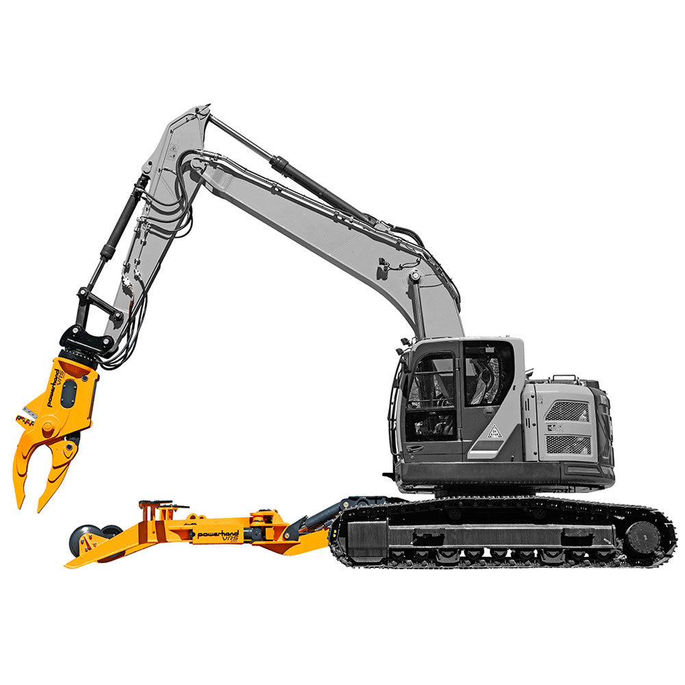 Fahrzeug-Recycling mit Powerhand