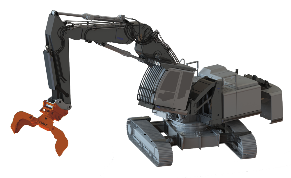 Baggermodell Anbaugeräte