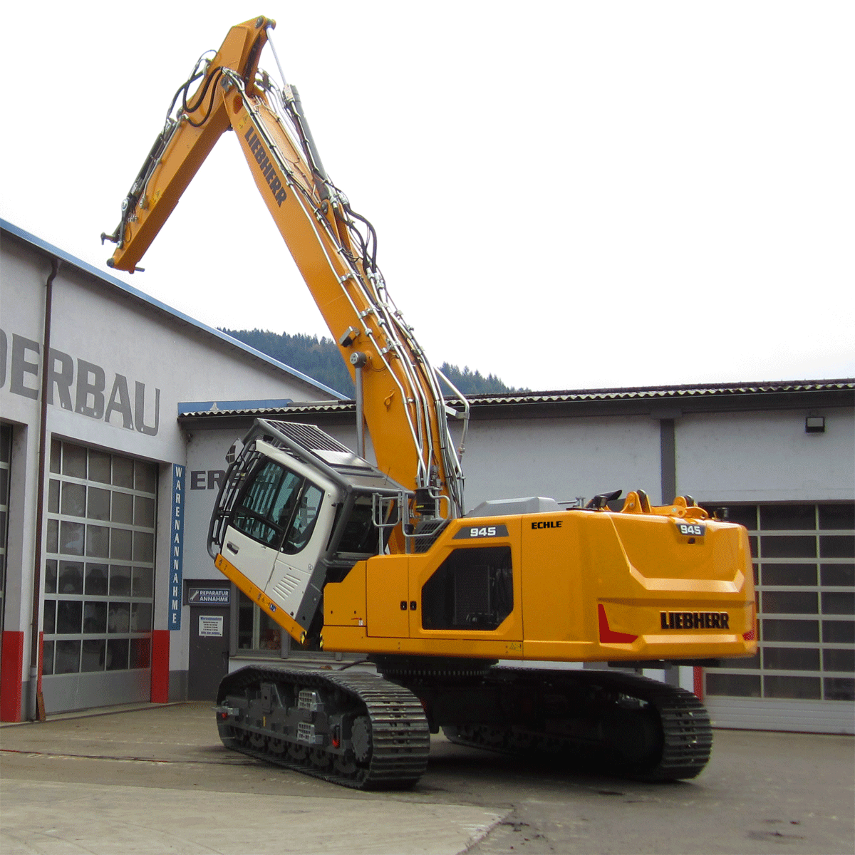 ECHLE Liebherr R945 Absetzbares Kontergewicht