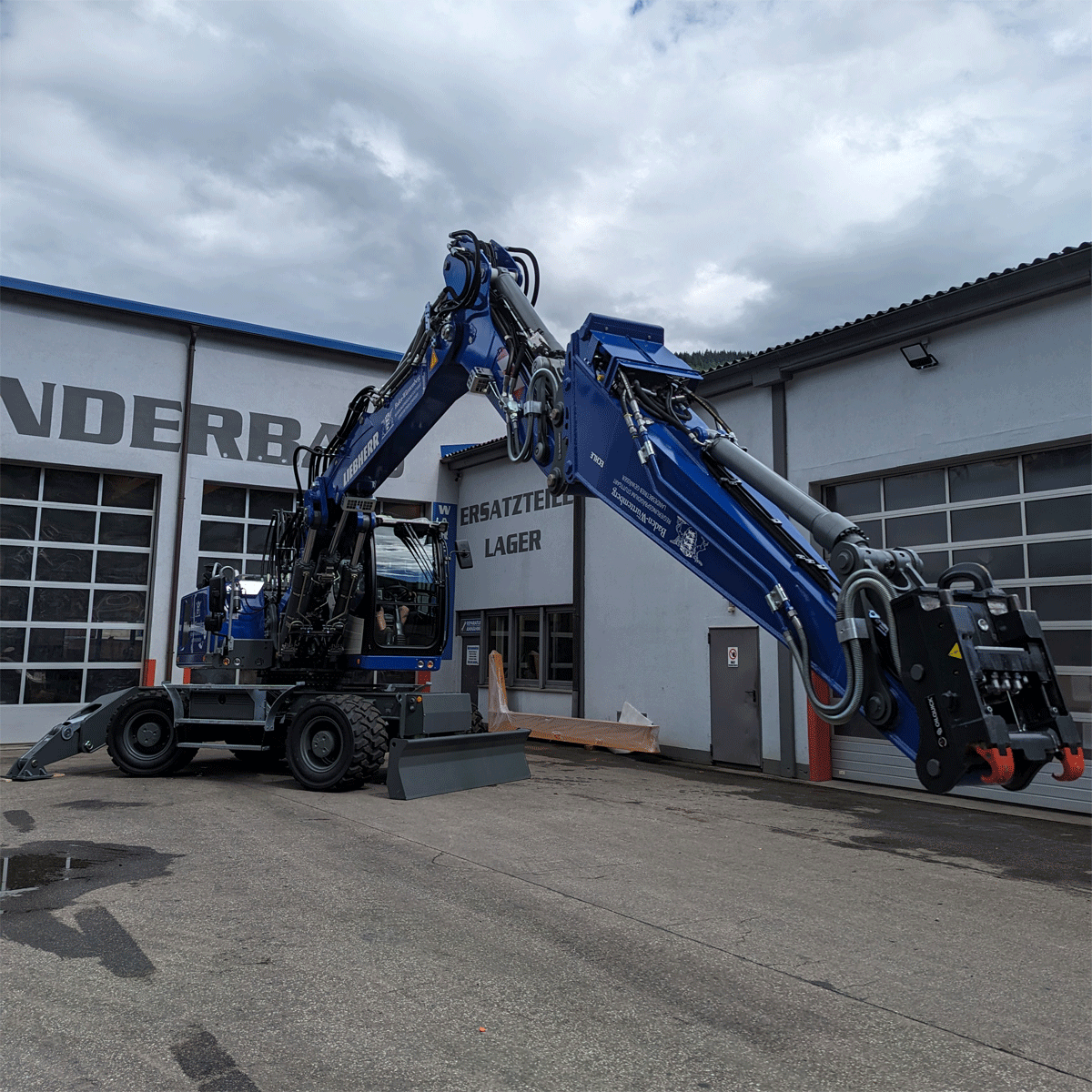 ECHLE: Umbau eines Liebherr A924