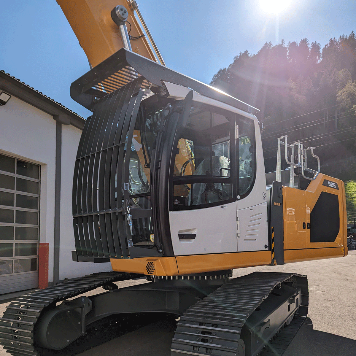 ECHLE: Umbau eines Liebherr R926